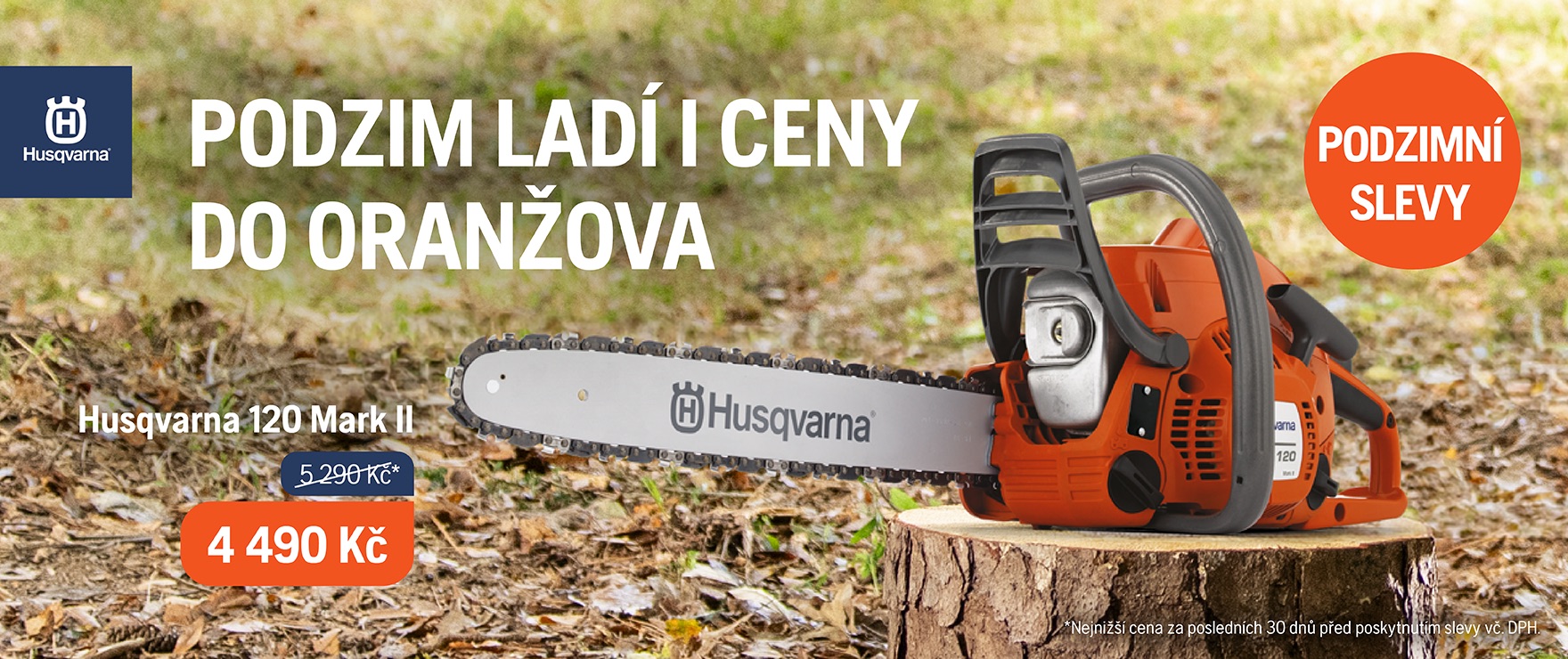 Podzimní akce Husqvarna 2026
