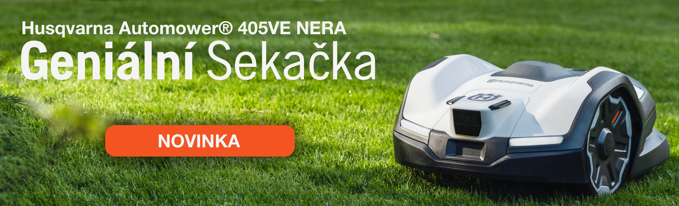 Novinka Husqvarna automower 405VE NERA