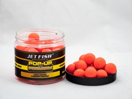 Jet Fish Premium clasicc POP-UP 16 mm - JAHODA / BRUSINKA