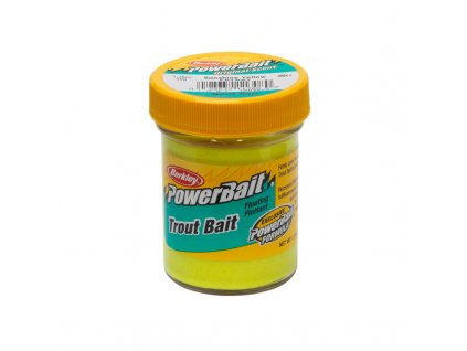 trout fishing paste in ponds with powerbait sunshine yellow bait[1]