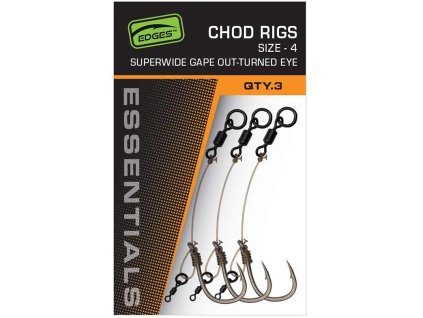 fox navazce edges swog chod rigs 3 ks