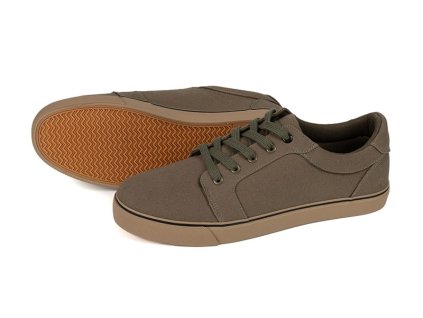 Fox Boty Khaki Canvas Shoe