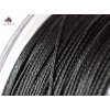 Hell-Cat Splétaná šňůra Round Braid Power Black - 200m