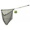 Giants fishing Podběrák Strong Alu Rubber Landing Net 2,2m, 60x60cm