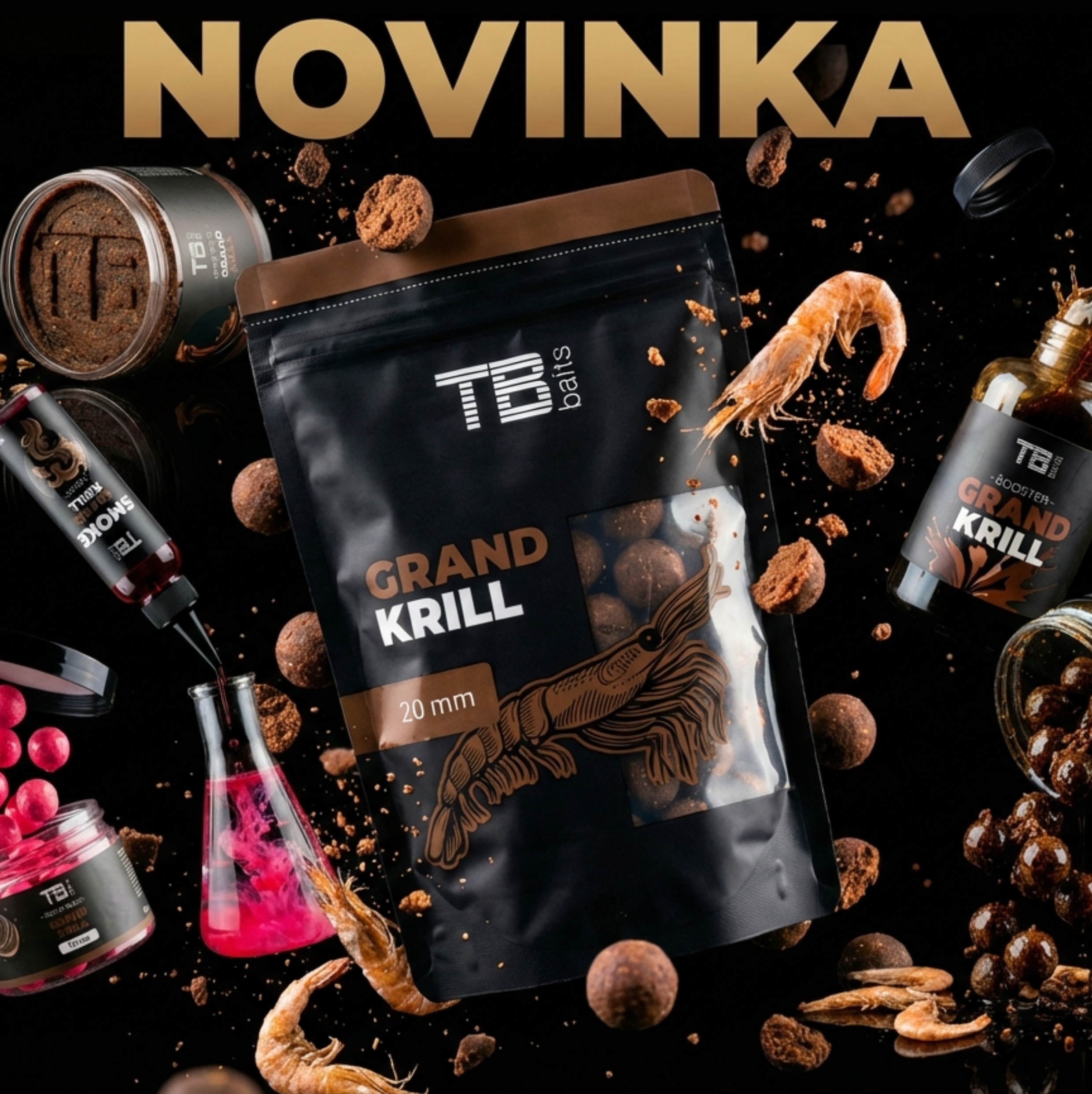 Novinka TB Baits Grand Krill