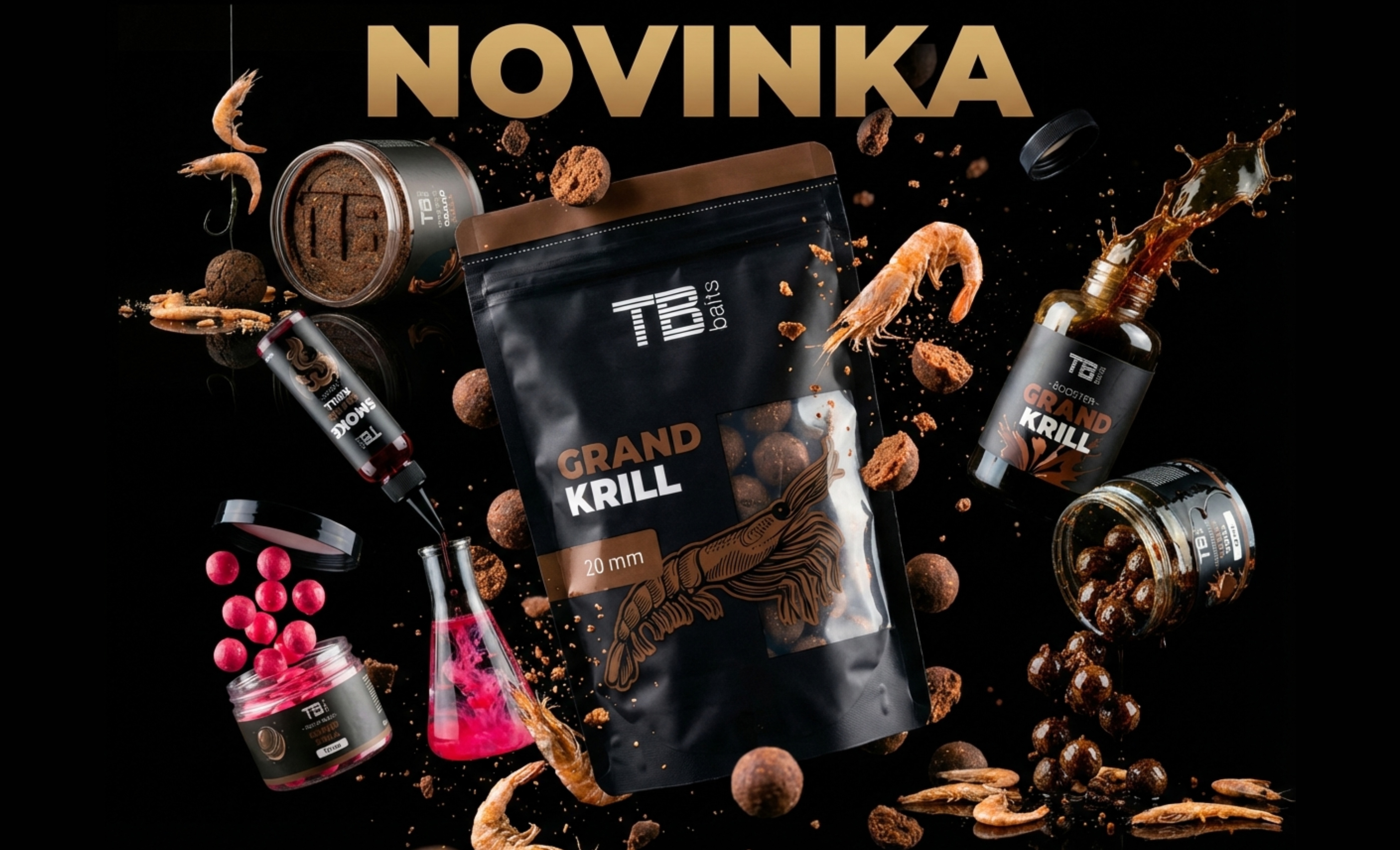 Novinka TB Baits Grand Krill