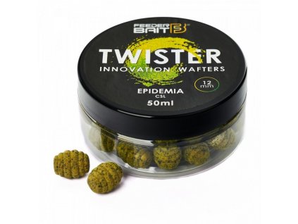 FeederBait Neutrálně Vyvážená Nástraha Twister Wafters 12x15mm