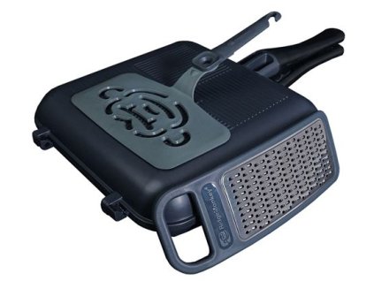 toustovac ridgemonkey connect toaster xxl pan griddle set 1846485