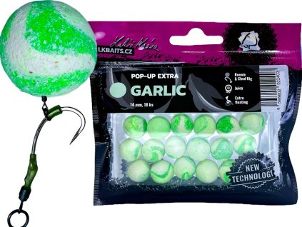 LK Baits Plovoucí Boilie PopUp Extra Garlic