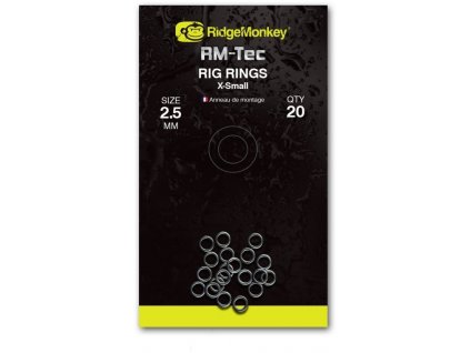 RidgeMonkey Kroužky Rig Rings | 2,5mm