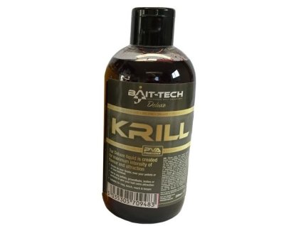 bait tech tekuty posilovac deluxe krill 250 ml