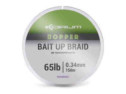 Korum Pletená Šňůra Bopper Bait Up Braid 150m