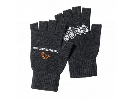 Savege Gear Rukavice Knitted Half Finger Glove