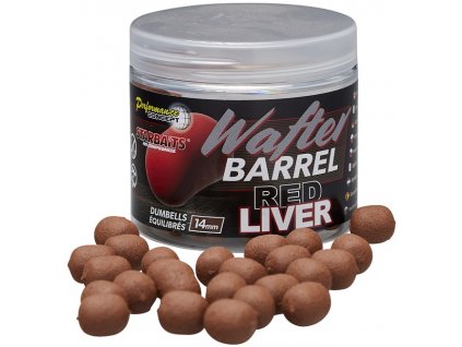 Starbaits Neutrálně Vyvážená Nástraha Red Liver Wafter