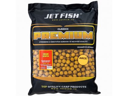 Jet Fish Boilie Premium Clasicc Cream / Scopex