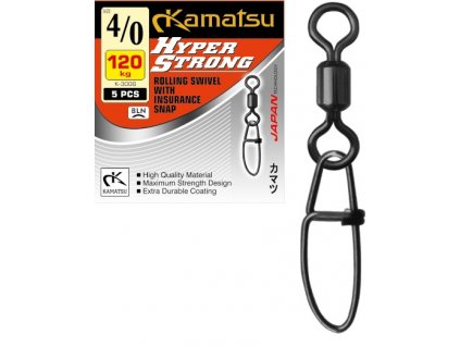 Kamatsu Karabinky s Obratlíkem Hyper Strong 5ks