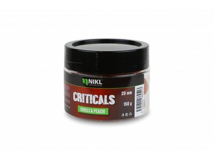 Nikl Criticals Boilie Chilli & Peach 150 g