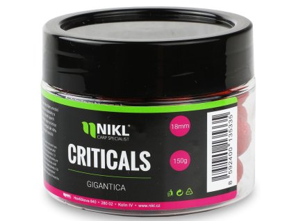 nikl boilie criticals gigantica 150 g