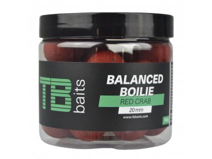 TB Baits Vyvážené Boilie Balanced + Atraktor Red Crab 100g