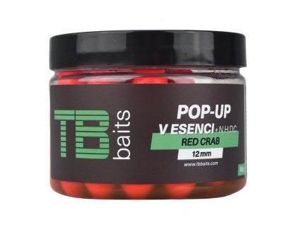 TB Baits Plovoucí Boilie Pop-Up Red Crab + NHDC 65g