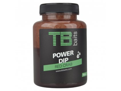 tb baits power dip red crab 150 ml