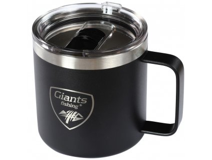 Giants Fishing Nerezový Thermo Hrnek Black Stainless 400 ml