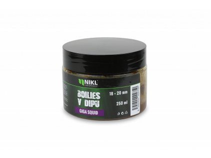 Nikl Boilies v Dipu Giga Squid 250g