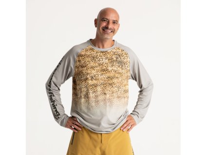 Adventer Fishing Tričko UV Zander (Velikost XXL)