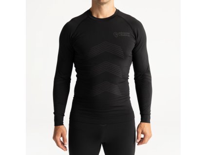 Adventer Fishing Spodní Prádlo Tričko Titanium & Black (Velikost XL-XXL)