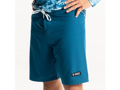 Adventer Fishing Kraťasy Petrol (Velikost XXL)
