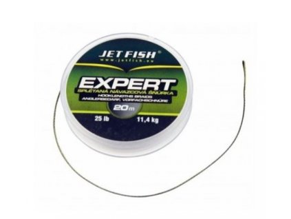 JetFish Návazcová Šňůra Expert 25lb 20m