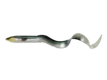 Savage Gear Gumová Nástraha 3D Real Eel Bulk Green Silver