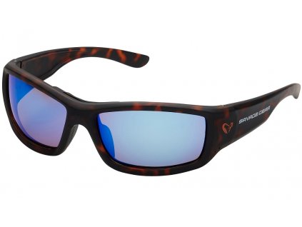 savage gear bryle polarized sunglasses floating blue mirror