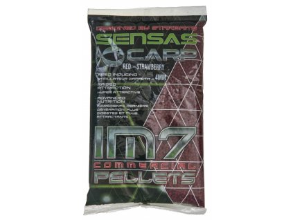 Sensas IM7 Pellets Extrudes Red Strawberry 4mm 700g