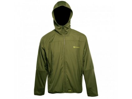 RidgeMonkey Bunda APEarel Dropback Lightweight Zip Jacket Green