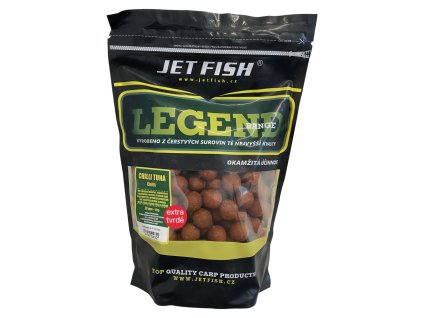 Jet Fish Boilie Extra Tvrdé Legend Range Chilli Tuna_Chilli