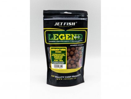 Jet Fish Boilie Legend Range Kořeněný Tuňák Broskev