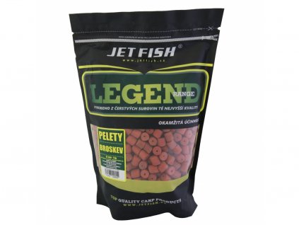 Jet Fish Pelety Legend Range Broskev 1kg