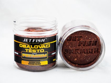 Jet Fish Obalovací Těsto Premium Clasicc 250g (Příchuť Jahoda / Brusinka)