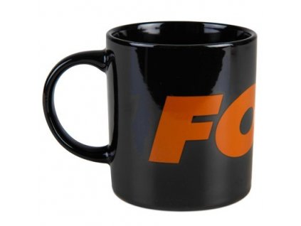 fox hrnek collection ceramic mug black orange 350 ml