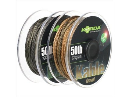 Korda Olověná Šňůra Kable Tight Weave 25m