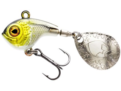 Westin Třpytka DropBite Spin Tail Jig Headlight