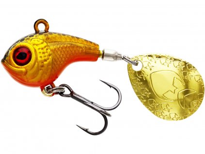 Westin Třpytka DropBite Spin Tail Jig Gold Rush