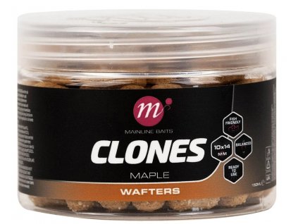 Mainline Neutrálně Vyvážené Boilie Clones Barrel Wafters Maple Javor