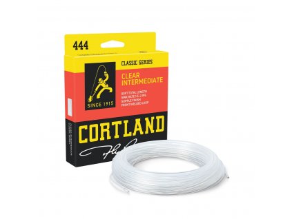 Cortland Muškařská Šňůra 444 Classic Intermediate Clear Fresh Salt WF 90ft