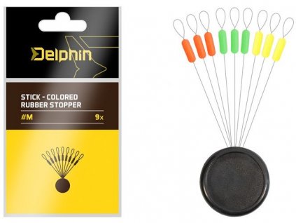 delphin zarazky stick colored rubber stopper m