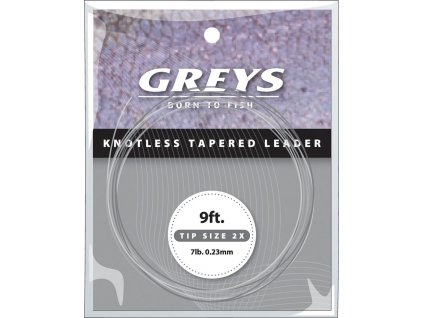 Greylon Knotless Tapered Leaders 9foot 1326013 alt1