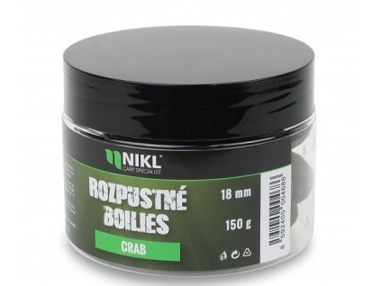 Nikl Rozpustné Boilies Crab 150g