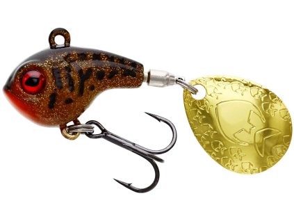 Westin Třpytka DropBite Spin Tail Jig Motoroil Burbot 3,2CM 12G