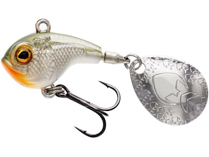 Westin Třpytka Dropbite Spin Tail Jig Clear Olive